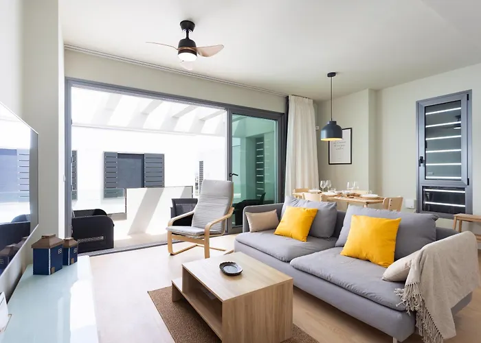 Апартаменты Home2book Modern Bright Abades, Pool & Terrace *